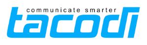Tacodi partnership logo - communicate smarter